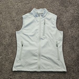 33,000 Ft Women's Gray Softshell Vest Size Medium